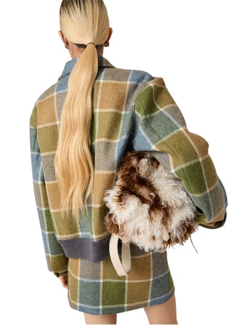 Blouson check MIU MIU | ML1398181NF0XX7